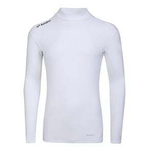Sondico Heren-basislaagshirt met hoge kraag (Wit)