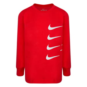 Boys Nike Ls Tee in University Red