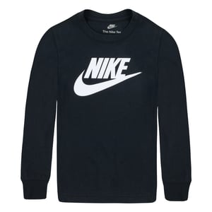 Boys Nike Futura Ls Tee in Black
