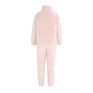 Miso Hemmaklädeset i sherpa-fleece för kvinnor/damer (Rosa)