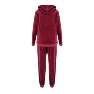 Miso Dam Velour Träningsoverall Set (Fuchsia)