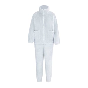 Miso Hemmaklädeset i sherpa-fleece för kvinnor/damer (Blå)
