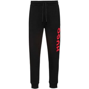 Hugo Mann Dutschi Logo Slim Joggingbroek (Zwart)