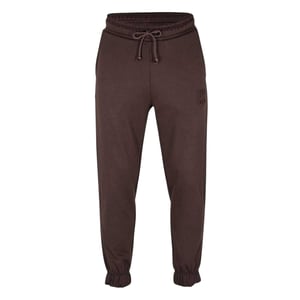 Hugo Heren Dchard katoenen joggingbroek met logo (Donkerbruin)