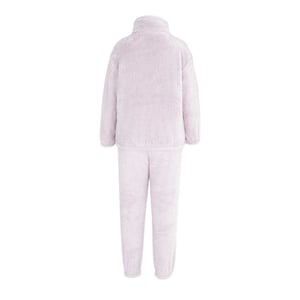 Miso Hemmaklädeset i sherpa-fleece för kvinnor/damer (Lila)