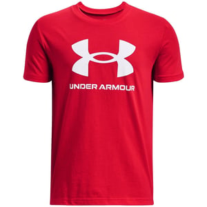 Boys Under Armour Armour Ua Sportstyle Logo Ss T Shirt Boys in Red