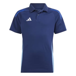 Boys adidas Tiro24 C Poloy Polo Shirt Unisex Kids in Navy Blue
