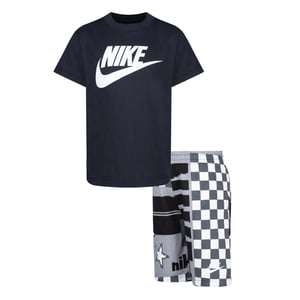 Boys Nike Lfstyl Short st in Black