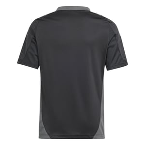 Boys adidas C Trjersey T-Shirt Unisex Kids in Black/Dark Grey