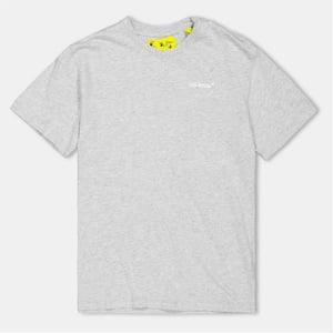 Boys Off White Monster Lettering Regular Fit T-Shirt in Grey Multi
