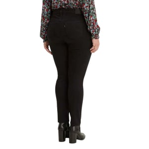 Levis Skinny jeans met 5 zakken voor dames (Zwart)