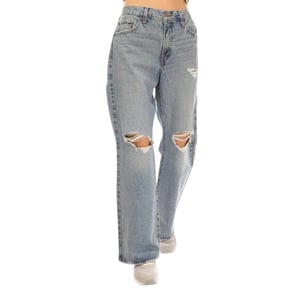 Levis Denim baggy jeans met wijde pijpen voor dames (Lichtblauw)