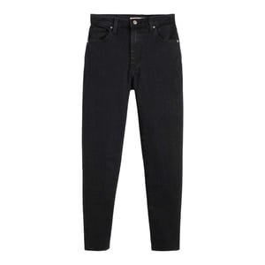 Levi's Dam Raka Mom Jeans (Svart)