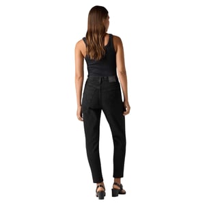 Levi's Dam Raka Mom Jeans (Svart)
