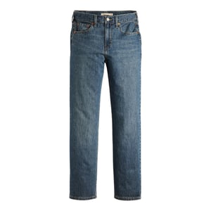 Levis Damesjeans met lage taille en rechte pijpen uit de Pro-collectie (Donkerblauw)