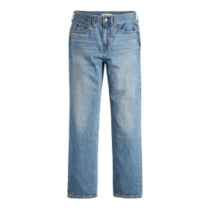 Levis Damesjeans met lage taille en rechte pijpen uit de Pro-collectie (Blauw)