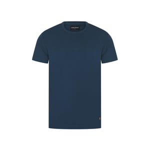 Lyle & Scott Heren Idris loungewear-set met ronde hals en korte mouwen (Donkere Denim)