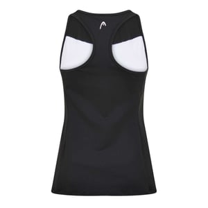 Head Tanktop met kleurblokken voor dames (Wit, Zwart)