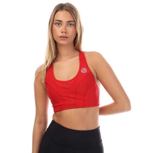 Skins Serie-3 sport-bh för damer/kvinnor (Röd)