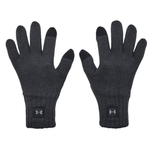 Under Armour Heren Halftime Gebreide Wollen Handschoenen (Zwart)