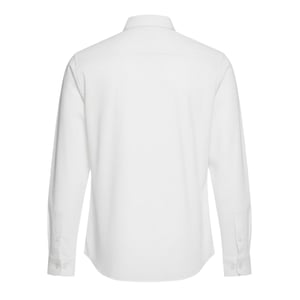 Lyle & Scott Heren Regular Shirt Met Lange Mouwen (Wit)