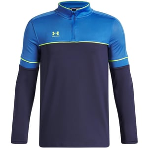 Boys Under Armour Training Quarter Zip Juniors in Blue