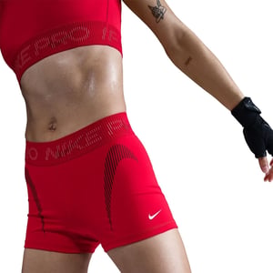 Women's Nike W NP DF MR 3IN in University Red