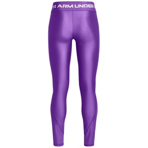 Girls Under Armour Solid Patterned Shapewear Leggings in Purple