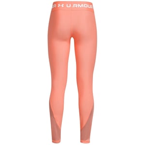 Girls Under Armour Solid Patterned Shapewear Leggings in Orange