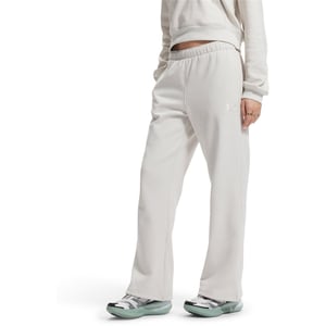 Women's Under Armour Icon Vida Fleece Tracksuit Bottoms in White