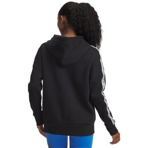 Women's Under Armour Icon Fleece Taped Hoody in Black