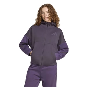 Women's adidas W Z.N.E. Fz C in Aurora Black