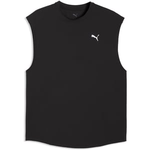 Men's Puma Run Coolcell Performance Gym Vest in Puma Black