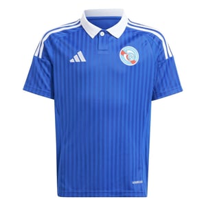 Boys adidas Strasbourg Home Shirt 2025 2026 Juniors in Team Royal Blue