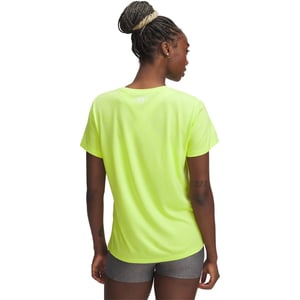 Women's Under Armour Twist Short Sleeve in Yellow