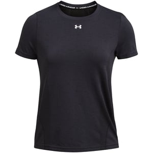 Women's Under Armour Vanish Slim Fit Short Sleeve Top in Black/White
