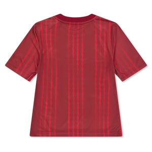 Boys adidas Kids Arsenal Short Sleeve T Shirt in Red/Orange