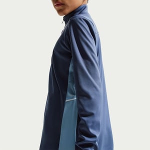 Boys Nike Drill Top Juniors in Diffused Blue