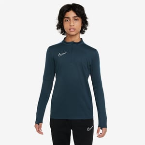 Boys Nike Drill Top Juniors in Navy/White