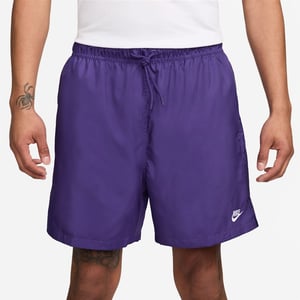 Men's Nike Club Flow Woven Tracksuit Shorts in Wild Grape