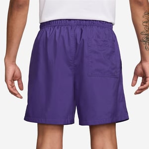 Men's Nike Club Flow Woven Tracksuit Shorts in Wild Grape