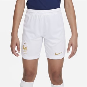 Boys Nike Kids Soccer Curved Hem Shorts in White