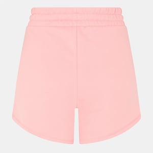 Women's Puma High Waist Woven Tracksuit Shorts in Pink Fruit