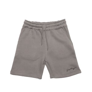 Boys Hype Oversized Sweat Shorts in Grey