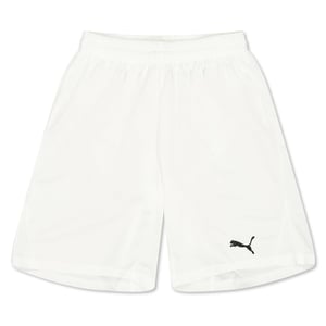 Boys Puma Fb Team Shorts With Brief Juniors in .White