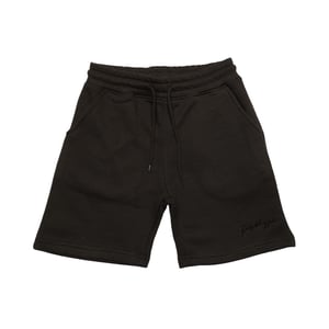 Boys Hype Oversized Sweat Shorts in Black