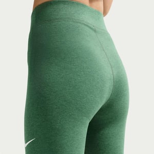 Women's Nike Classic 8 Inch Biker Cycling Shorts in Fir/Sail