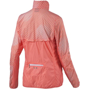 Women's Puma Graphic Woven Jacket Womens in Orange