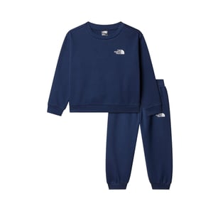 Boys North Face Simple Dome Fleece Tracksuit Unisex Childs in Summit Navy