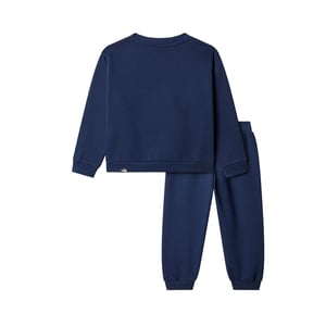 Boys North Face Simple Dome Fleece Tracksuit Unisex Childs in Summit Navy